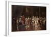 The Ball at the Court of Louis XIII of France-Wladyslaw Bakalowicz-Framed Giclee Print