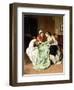 The Ball Gown, 1860-Jules Trayer-Framed Giclee Print