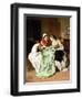 The Ball Gown, 1860-Jules Trayer-Framed Giclee Print