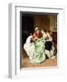 The Ball Gown, 1860-Jules Trayer-Framed Giclee Print