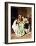 The Ball Gown, 1860-Jules Trayer-Framed Giclee Print