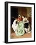 The Ball Gown, 1860-Jules Trayer-Framed Giclee Print