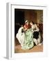 The Ball Gown, 1860-Jules Trayer-Framed Giclee Print