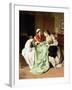 The Ball Gown, 1860-Jules Trayer-Framed Giclee Print