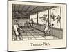The Ball is Played Against a Side Wall-Comenius Orbis-Mounted Art Print