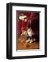 The Ball of Yarn-Alfred Brunel De Neuville-Framed Art Print