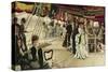 The Ball on Shipboard by James Jacques Tissot-null-Stretched Canvas