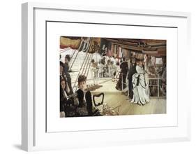 The Ball on Shipboard, c.1874-James Tissot-Framed Premium Giclee Print