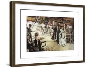 The Ball on Shipboard, c.1874-James Tissot-Framed Premium Giclee Print