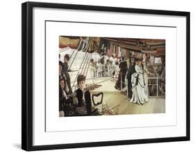 The Ball on Shipboard, c.1874-James Tissot-Framed Premium Giclee Print