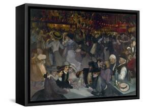 The Ball on the 14th of July-Théophile Alexandre Steinlen-Framed Stretched Canvas