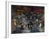 The Ball on the 14th of July-Théophile Alexandre Steinlen-Framed Giclee Print