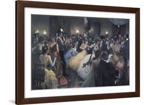 The Ball-Julius Stewart-Framed Giclee Print