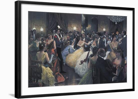 The Ball-Julius Stewart-Framed Giclee Print