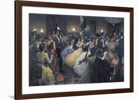 The Ball-Julius Stewart-Framed Giclee Print