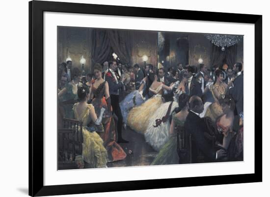 The Ball-Julius Stewart-Framed Giclee Print