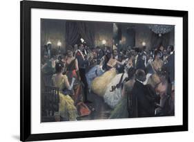 The Ball-Julius Stewart-Framed Giclee Print