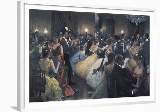 The Ball-Julius Stewart-Framed Giclee Print