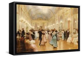 The Ball-Victor Gabriel Gilbert-Framed Stretched Canvas