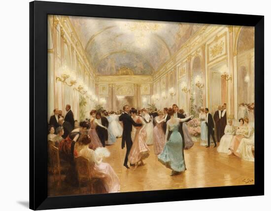 The Ball-Victor Gabriel Gilbert-Framed Giclee Print