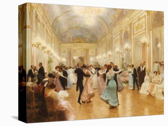 The Ball-Victor Gabriel Gilbert-Stretched Canvas