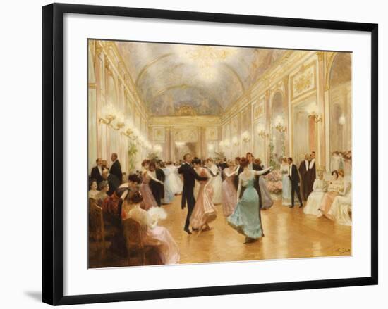 The Ball-Victor Gabriel Gilbert-Framed Giclee Print