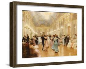 The Ball-Victor Gabriel Gilbert-Framed Giclee Print