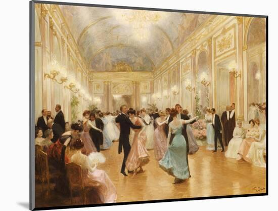 The Ball-Victor Gabriel Gilbert-Mounted Giclee Print