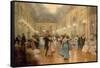 The Ball-Victor Gabriel Gilbert-Framed Stretched Canvas