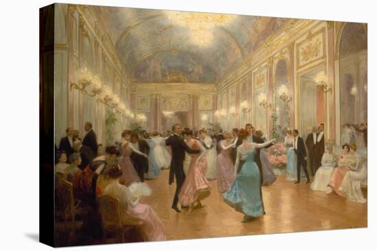 The Ball-Victor Gabriel Gilbert-Stretched Canvas