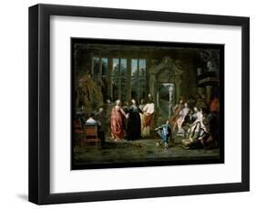 The Ball-Hieronymus Janssens-Framed Giclee Print