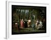 The Ball-Hieronymus Janssens-Framed Giclee Print