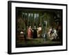 The Ball-Hieronymus Janssens-Framed Giclee Print