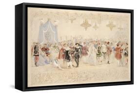 The Ball-James Henry Nixon-Framed Stretched Canvas