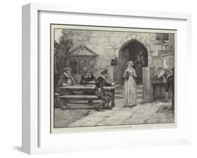 The Ballad of the Beggar of Bethnal Green-Victor John Robertson-Framed Giclee Print