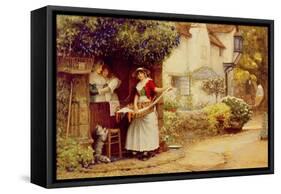 The Ballad Seller, 1902-Robert Walker Macbeth-Framed Stretched Canvas