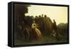 The Balladeer-Gustave Doré-Framed Stretched Canvas