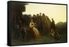 The Balladeer-Gustave Doré-Framed Stretched Canvas