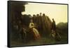 The Balladeer-Gustave Doré-Framed Stretched Canvas