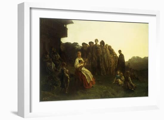 The Balladeer-Gustave Doré-Framed Giclee Print