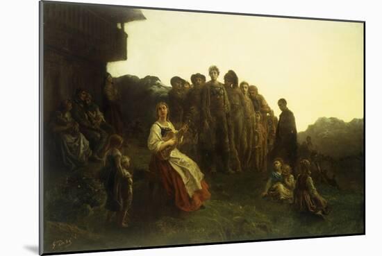The Balladeer-Gustave Doré-Mounted Giclee Print