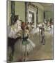 The Ballet Class, 1871-1874-Edgar Degas-Mounted Premium Giclee Print