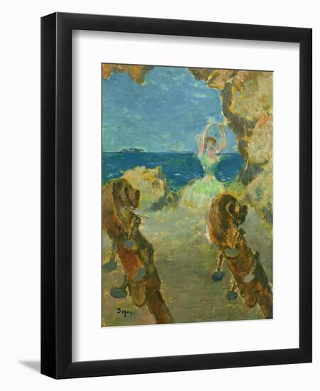 The Ballet Dancer, 1891-Edgar Degas-Framed Giclee Print