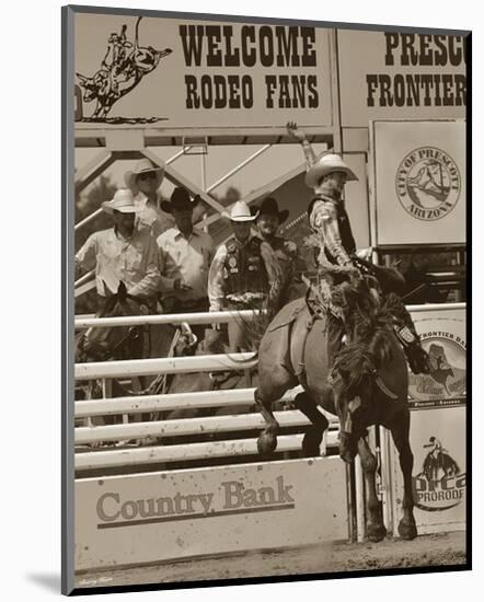 The Ballet of the Rodeo-Barry Hart-Mounted Art Print