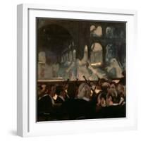 The Ballet Scene from Meyerbeer's Opera "Robert Le Diable," 1876-Edgar Degas-Framed Giclee Print