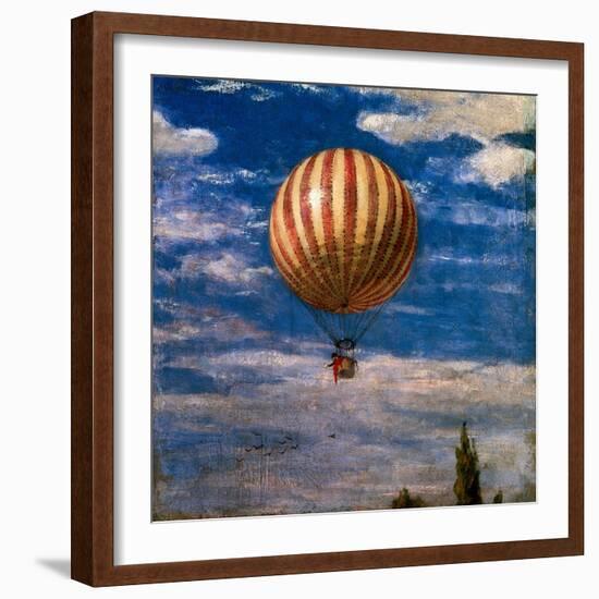 The Balloon, 1878-Paul von Szinyei-Merse-Framed Giclee Print