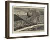 The Balloon Accident, the Saladin Drifting Seaward-William Lionel Wyllie-Framed Giclee Print