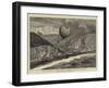 The Balloon Accident, the Saladin Drifting Seaward-William Lionel Wyllie-Framed Giclee Print