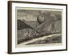 The Balloon Accident, the Saladin Drifting Seaward-William Lionel Wyllie-Framed Giclee Print