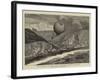 The Balloon Accident, the Saladin Drifting Seaward-William Lionel Wyllie-Framed Giclee Print